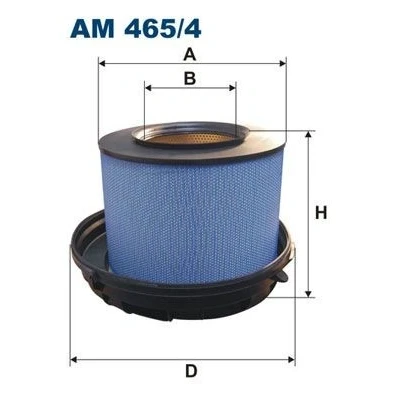 Imagem de FILTRON AM 465/4 Filtro de ar 348 404 Cartucho filtrante