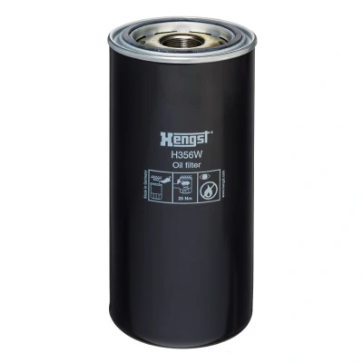 Imagem de HENGST FILTER H356W Filtro de óleo 1 1/2 16 U aparafusado