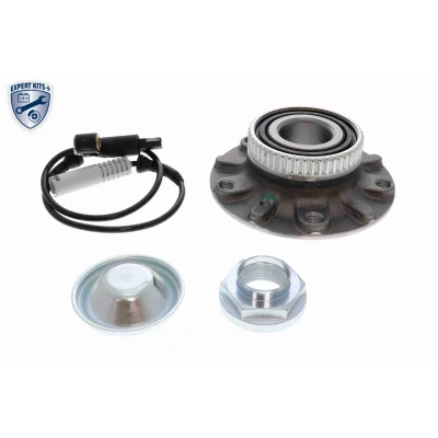 Imagem de VEMO V20 72 8805 Kit de rolamento roda Eixo dianteiro com sensor, velocidade rotação da roda, anel sensor do ABS, cubo 143