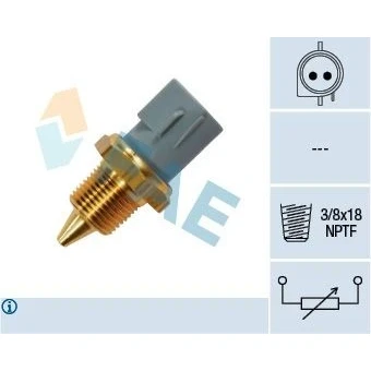Imagem de FAE 33430 Sensor, temperatura do líquido de refrigeração FORD: Transit Mk3 Van