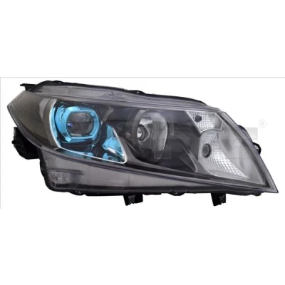 Imagem de TYC 20 16166 06 2 Farol Principal esquerda LED, HB3 para circulação pela direita com motor elétrico