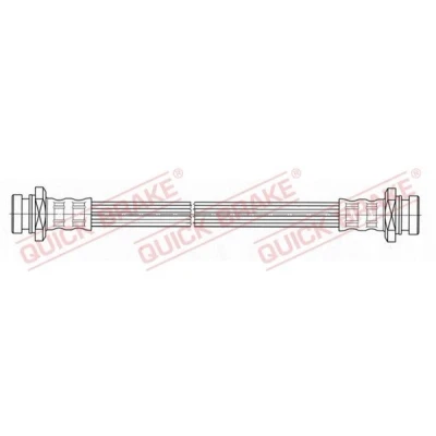 Imagem de QUICK BRAKE 25.020 Mangueira de Travão 283mm M10x1 com rosca interior