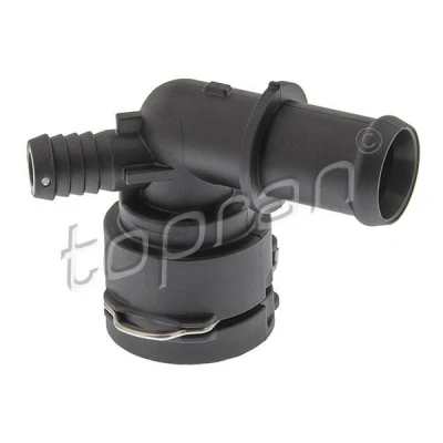 Imagem de TOPRAN 119 748 Flange GFK (plástico reforçado a fribra de vidro), PA 66 GF 30 com junta aro fixação VOLKSWAGEN: Golf 7
