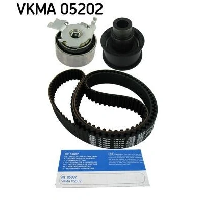 Imagem de SKF VKMA 05202 Jogo de correias dentadas 176 com perfil dentado arredondado OPEL: Astra G CC, F Caravan