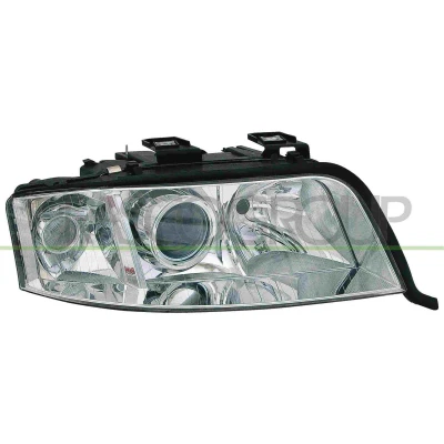 Imagem de PRASCO AD0334903 Farol Principal à direita H7/H1, H7, H1 transparente para circulação pela sem motor de regulação do alcance dos faróis