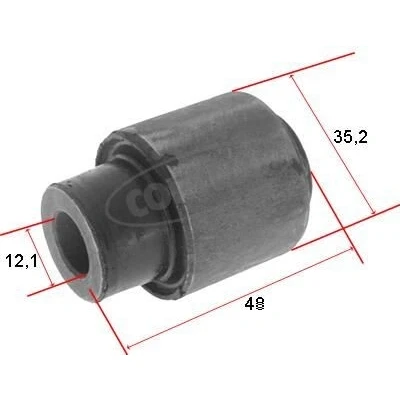 Imagem de CORTECO 80000110 Casquilho de Braço Suspensão CITROËN: Saxo Hatchback, PEUGEOT: 106 I II Hatchback