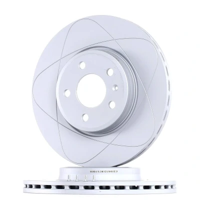 Imagem de ATE PowerDisc 24.0325 0184.1 Disco de travão 314,0 25,0 5 112,0 ventilado revestido alto carbono com parafusos AUDI: A5 B8 Sportback, A4 Sedan