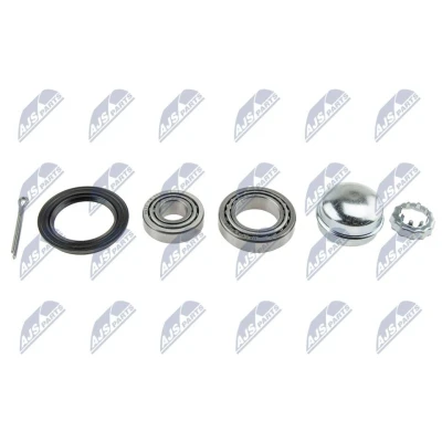 Imagem de NTY KLT VW 000 Kit de rolamento roda Eixo traseiro, traseiro esquerdo, direito, à direita com cubo VOLKSWAGEN: GOLF 2