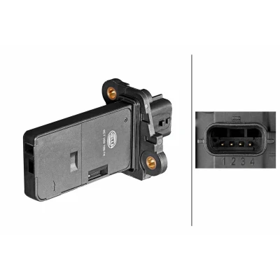 Imagem de HELLA 8ET 358 095 541 Medidor de massa ar sem caixa NISSAN: Qashqai 2