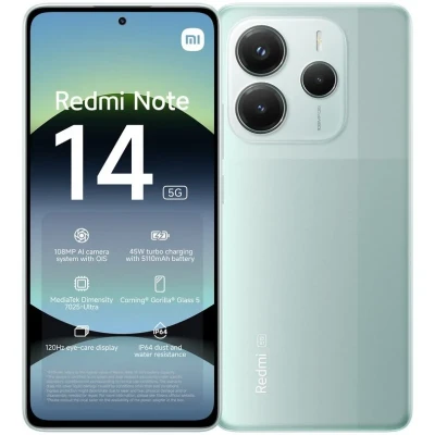 Imagem de Redmi Note 14 5G 8GB/256GB/6.67&quot; Preto Meia Noite
