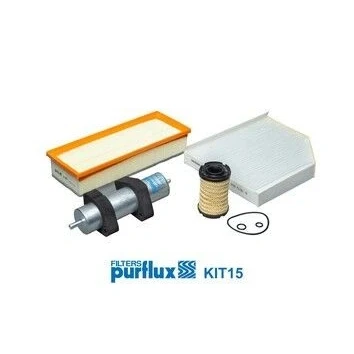 Imagem de PURFLUX KIT15 Elemento de filtro AUDI: A4 B8 Avant