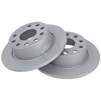 Imagem de A.B.S. Disco de travão SKODA: Octavia 3 Combi, Schrägheck 253mm 10mm 5furos 112mm cheio revestido 18623 5Q0615601C Discos