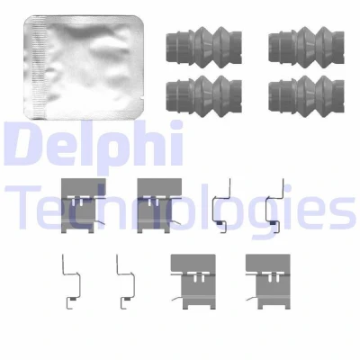 Imagem de DELPHI LX0768 Kit de acessórios, pastilhas travão