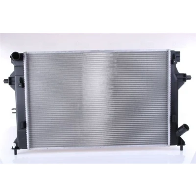 Imagem de NISSENS 606552 Radiador, arrefecimento do motor Alumínio 610 411 16 Aletas de refrigeração soldadas