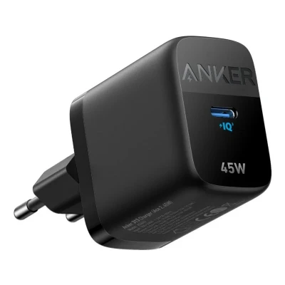 Imagem de Anker 313 USB C Carregador Rápido 45W Preto