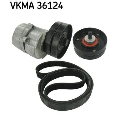 Imagem de SKF VKMA 36124 Jogo de correias trapezoidais estriadas VOLVO: V40 Carrinha