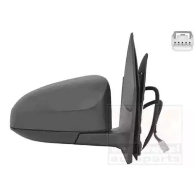 Imagem de Espelho retrovisor Van Wezel 0919808 à direita com subcapa completo, convexo, para regulação eléctrica dos espelhos, aquecível CITROËN: C1 II