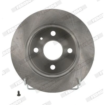 Imagem de FERODO PREMIER DDF1043 Disco de travão 240 10 4 100 cheio oleado com parafusos OPEL: Astra H GTC, Caravan, Hatchback