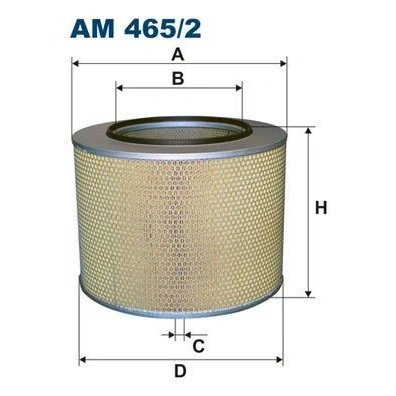 Imagem de FILTRON AM 465/2 Filtro de ar 318 420 Cartucho filtrante