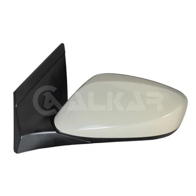 Imagem de Espelho retrovisor Alkar 6141585 esquerda com subcapa elétrico convexo para veículo volante à