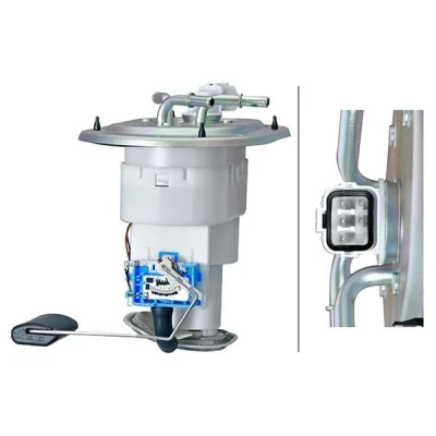 Imagem de HELLA 8TF 358 304 031 Unidade de alimentação combustível com junta, sensor nível elétrico
