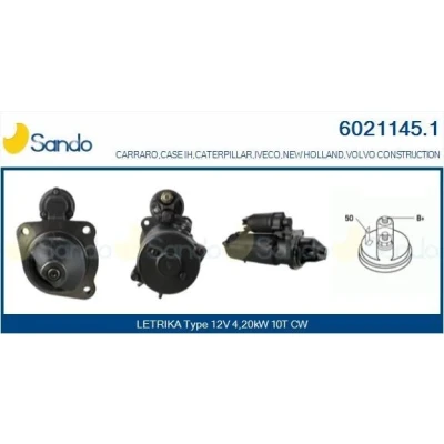 Imagem de SANDO 2035206.0 Alternador 12V 85A MITSUBISHI: COLT 6