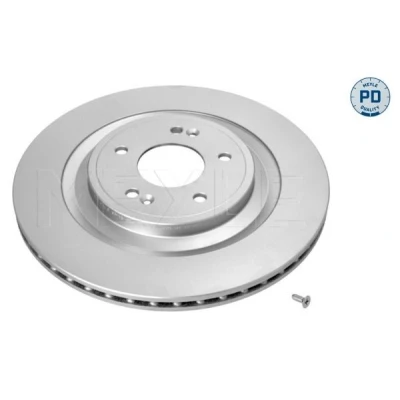 Imagem de MEYLE 37 15 523 0048/PD Disco de travão Eixo traseiro 325 20 5 114 ventilado revestido com parafusos HYUNDAI: Santa Fé IV