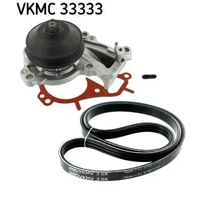 Imagem de SKF VKMC 33333 Bomba de água + kit da correia distribuição CITROËN: C Elysée Sedan