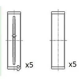 Imagem de FAI AutoParts BM1019 STD Chumaceira da cambota PEUGEOT: 208 I Hatchback, 207 SW, MINI: Clubman, CITROËN: Berlingo II Van, C4 Grand Picasso
