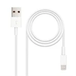 Imagem de Nanocable Cabo Lightning a USB 2.0 2m Branco