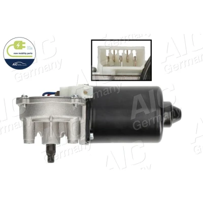 Imagem de AIC 50868 Motor de Limpa Vidros 12 à frente para veículo com volante esquerda VOLKSWAGEN: Golf 4, 4 Variant, TRANSPORTER Bus