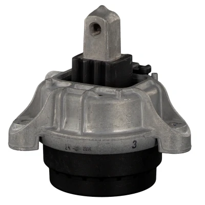 Imagem de FEBI BILSTEIN 39016 Suporte, motor à direita Apoio hidráulico PA (poliamida), Borracha BMW: 5 Touring, Sedan