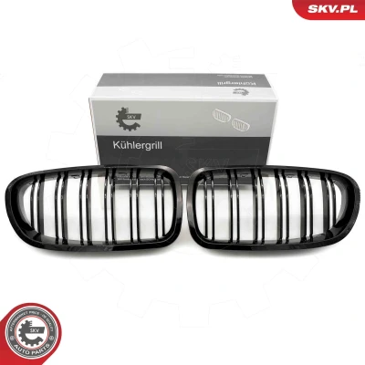 Imagem de ESEN SKV 66SKV183 Grelha de Radiador brilhante, preto BMW: 5 Sedan, Touring