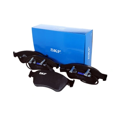 Imagem de SKF VKBP 81045 E Jogo de pastilhas para travão disco incl. contacto aviso desgaste AUDI: A6 C6 Sedan, Avant, A8 D3, VOLKSWAGEN: Phaeton