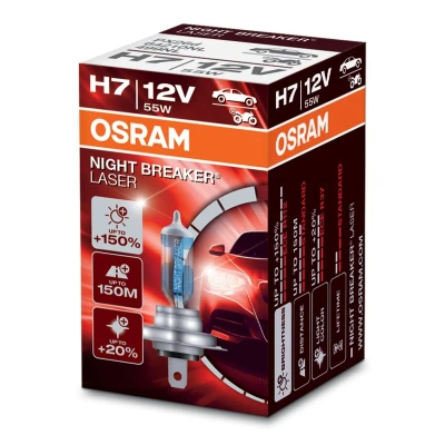 Imagem de OSRAM 64210NL Lâmpada, farol de longo alcance H7 12V 55W 4050K Halogéneo VOLKSWAGEN: Passat B5 GP Sedan, Polo III Hatchback, IV Hatchback