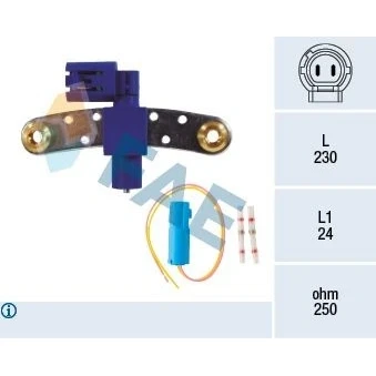 Imagem de FAE 79323 Gerador de Impulsos 2 com instruções montagem RENAULT: CLIO 2, MEGANE 1, 1 Cabriolet