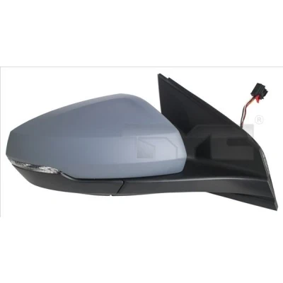 Imagem de Espelho retrovisor Tyc 337 0320 esquerda com subcapa para regulação eléctrica dos espelhos, não esférico, aquecível, dobrável electricamente