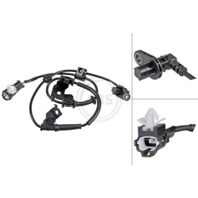 Imagem de A.B.S. 32285 Sensor de ABS activo 810mm 870mm 15mm preto