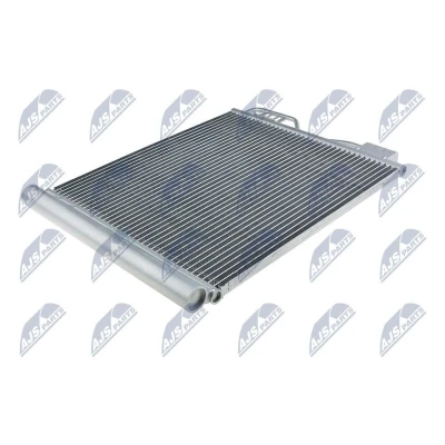 Imagem de NTY CCS ME 003 Condensador com secador Alumínio SMART: Fortwo II Cabrio, Coupe