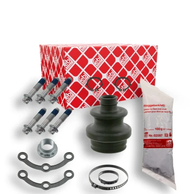 Imagem de FEBI BILSTEIN 24184 Fole de Transmissão Eixo traseiro, do lado da caixa velocidades Borracha MERCEDES BENZ: Classe C Sedan, W124 Sedan