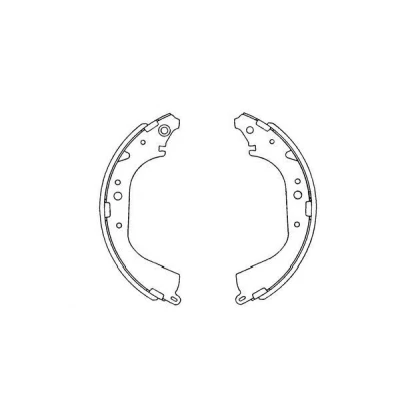 Imagem de KAVO PARTS KBS 9901 Maxilas de Travão 295 51 TOYOTA: Land Cruiser Prado 70 SUV, HILUX 6 Pick up, 5 up
