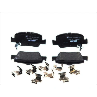 Imagem de TEXTAR 2466401 Jogo de pastilhas para travão disco com avisador sonoro desgaste acessórios TOYOTA: Auris Carrinha, Hatchback