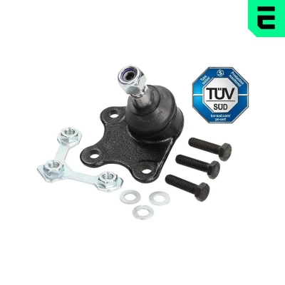 Imagem de OPTIMAL G3 890 Rótula de suspensão em baixo, Eixo dianteiro, lado direito com acessórios 14,9 M12 x 1,50 RHT M para braço transversal SEAT: Ibiza 3