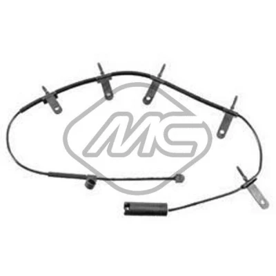 Imagem de Metalcaucho 02092 Sensor de Desgaste Pastilha Freio Eixo dianteiro, ambos os lados com suportes MINI: Hatchback
