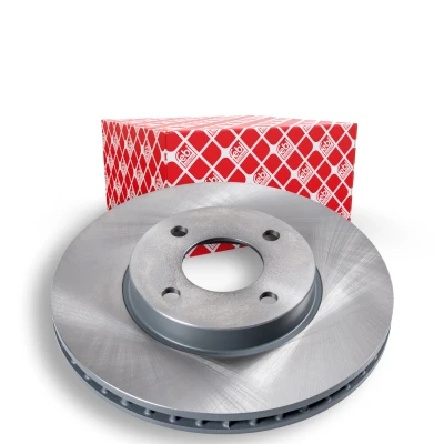 Imagem de FEBI BILSTEIN 108407 Disco de travão Eixo dianteiro 260 22 4 100 interior ventilado revestido NISSAN: Note II Hatchback, MICRA
