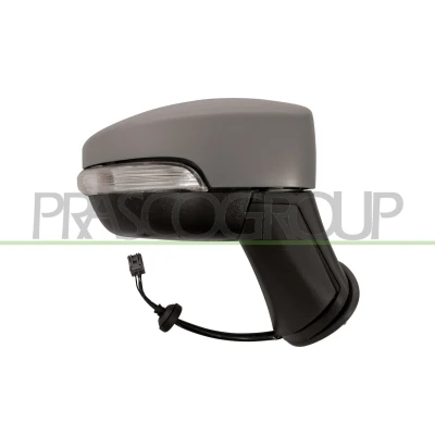 Imagem de Espelho retrovisor Prasco FD7507313 à direita com subcapa elétrico sem cor, não esférico