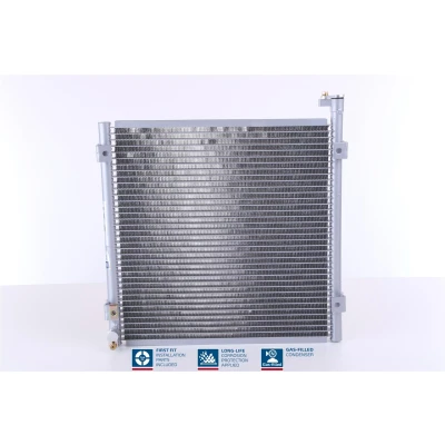 Imagem de NISSENS 94290 Condensador sem secador Alumínio 340 R 134a HONDA: CIVIC 6 Aerodeck, Hatchback, 5 Stufenheck