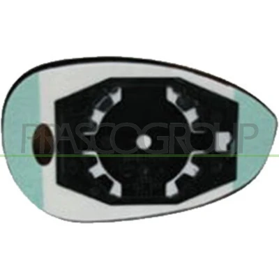 Imagem de PRASCO FT1387524 Vidro Espelho com suporte esquerda FIAT: BRAVO 2, LANCIA: DELTA 3