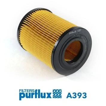 Imagem de PURFLUX A393 Filtro de ar 150 123 Cartucho filtrante MERCEDES BENZ: Classe A, Vaneo