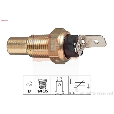 Imagem de EPS 1.830.079 Sensor da Temperatura do Líquido de Refrigeração Made in Italy OE Equivalent SUZUKI: Vitara I SUV, SWIFT 2, SUV Cabrio